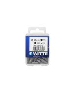 SET DE PUNTAS PH2 25MM 25 PZAS WITTE
