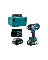 LLAVE DE IMPACTO INALAMBRICA BL 3/4" 40V MAX 1.800NM (2 BATERIAS + CARGADOR) TW001GM201 MAKITA