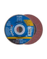 DISCO TRASLAPADO POLIFAN  METAL INOXIDABLE 4.1/2" GRANO 40 PSF (CAJA 10 UDS.) PFERD