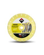 DISCO RSQ PARA CORTE EN SECO TODO MATERIAL 125MM RUBI 