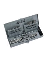 JUEGO DE MACHOS Y TERRAJAS 3 A 12MM VOLKEL