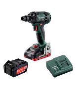 LLAVE DE IMPACTO INALAMBRICA (2 BATERIAS 4.0AH Y CARGADOR) 18V SSW 18 LTX 300 BL METABO