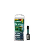 SET DE PUNTAS DE IMPACTO PH2 1/4" 29MM 10 PZAS SATA