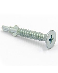 TORNILLO AUTOPERFORANTE #4 TIPO WAFER CON ALA